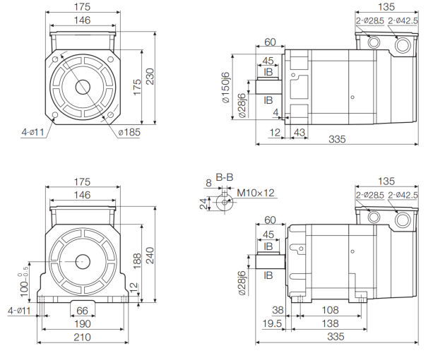 Servo Spindle Motor