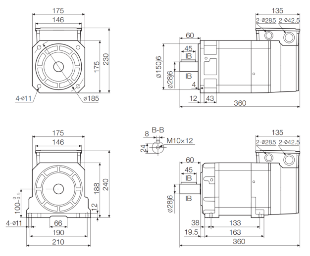 Servo Spindle Motor