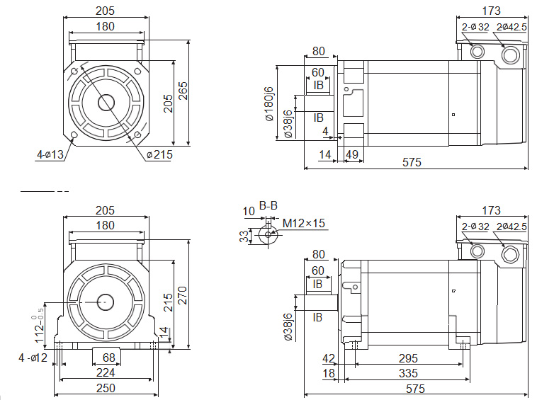 Servo Spindle Motor