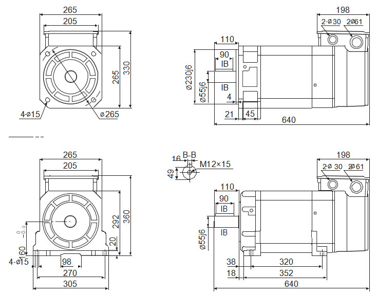 Servo Spindle Motor