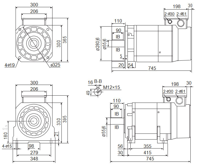 Servo Spindle Motor