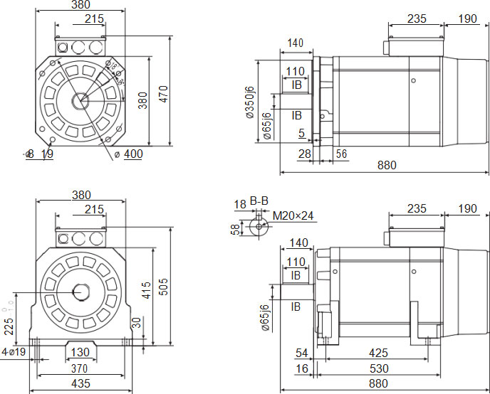 Servo Spindle Motor