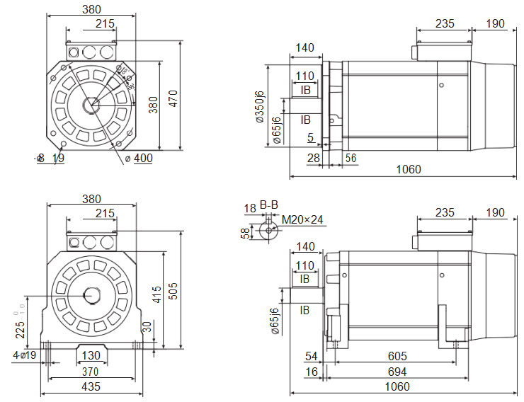 Servo Spindle Motor