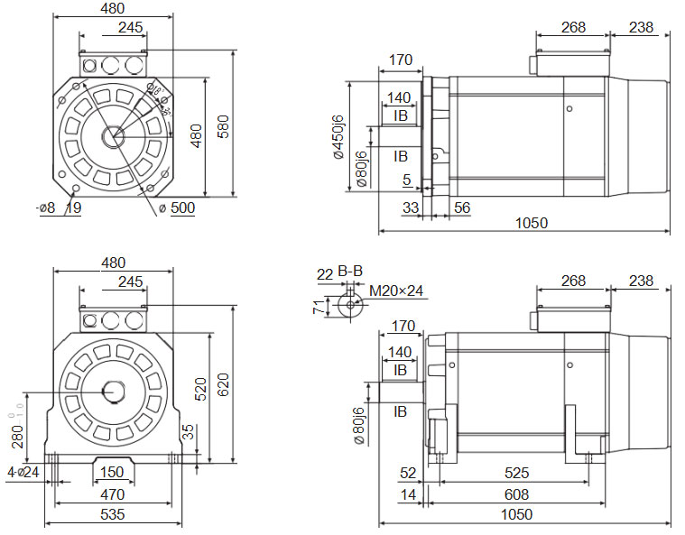 Servo Spindle Motor