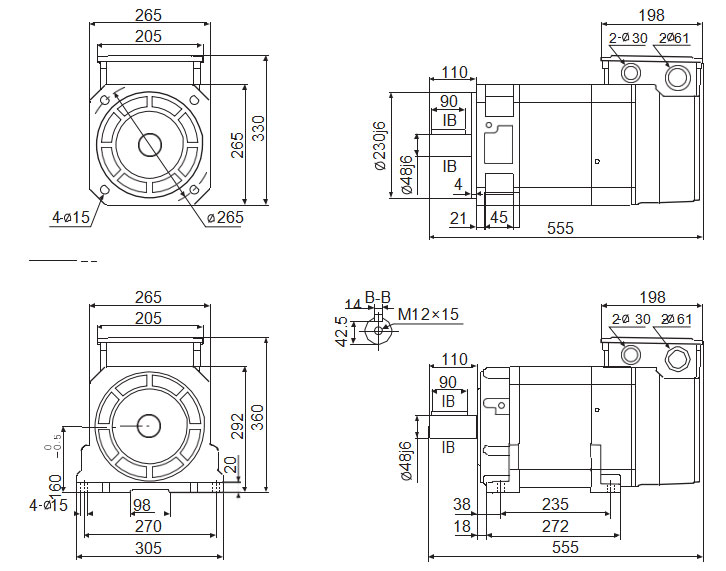 Servo Spindle Motor