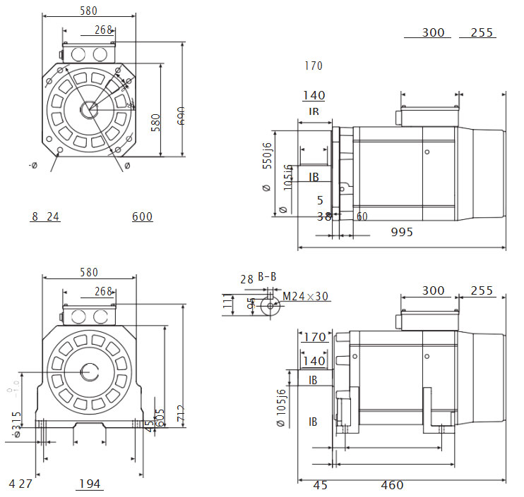 Servo Spindle Motor