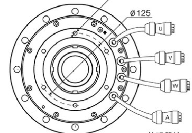 CNC Lathe Motorized spindle