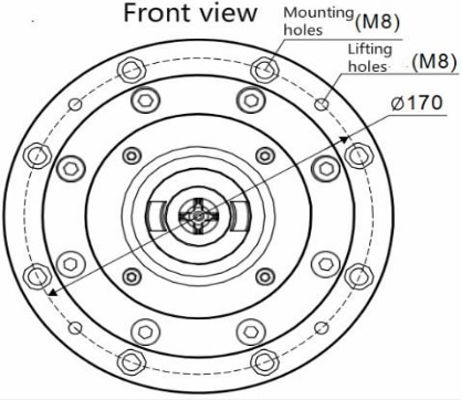 CNC Milling Motorized spindle