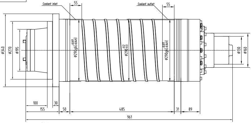 CNC Milling Motorized spindle